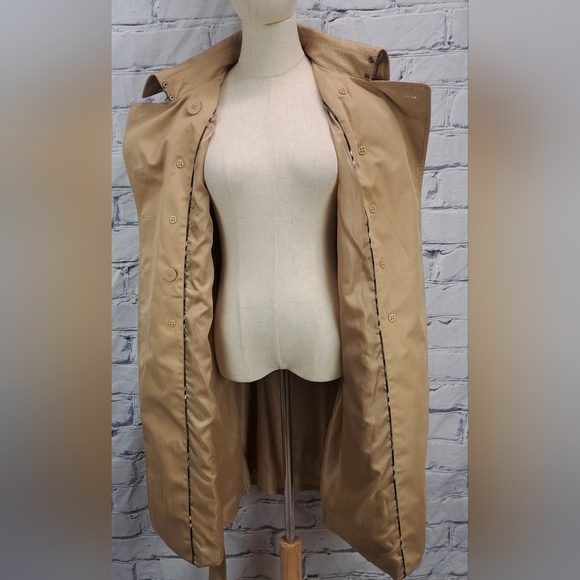 London Fog Heritage Women's Trench Coat Belted Size XL - Picture 13 of 16